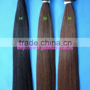 100% Human Hair Extension - Pro-bonded Hair Extenson / Keratin Hair Extension - Flat Nail / Wigs thumbnail-1