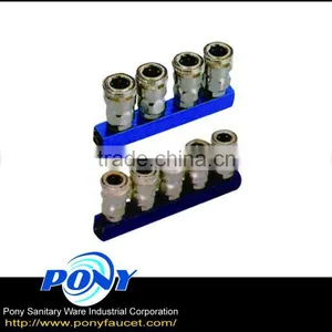 High Quality Taiwan Made Brass Pipe Fitting Air Connector thumbnail-1