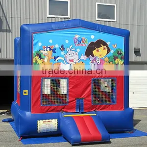 Dora the Explorer Bouncer House thumbnail-4