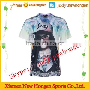 Sublimation Printing Cheap t Shirts, Womens T-shirts 2016 thumbnail-1