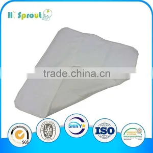 High Quality Bamboo Cotton Prefold Insert for Diaper Cover thumbnail-1