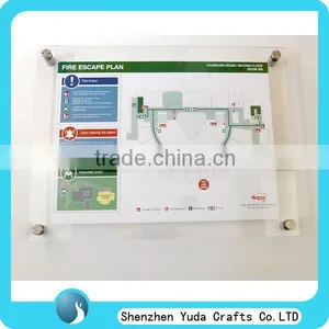 Large Custom Acrylic Picture Frame Wall Mount Acrylic Funny Picture Photo Frame With Screws Cheap High Quality thumbnail-1