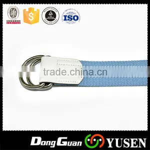 Web Customized Blue Canvas Belt With Printed Logo thumbnail-2
