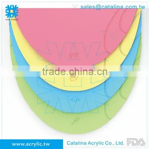 Colorful TPU BPA Free Kitchen Food Fruit Chopping Board Set thumbnail-3