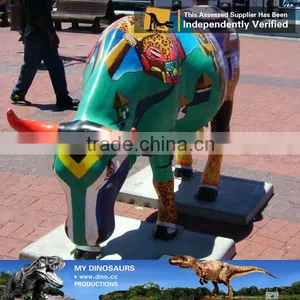 My Dino-C036 Playground Animatronic Animal Model Cow thumbnail-6