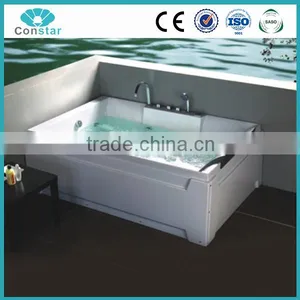 Double Whirlpool Bathtub With Pillows 1850*1230*620mm thumbnail-1