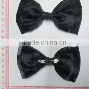 New Fashion Plain Butterfly Tie Barrette thumbnail-1