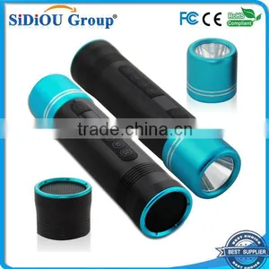 Light Rechargeable Flashlight Bluetooth Speaker Multifunctional 5 Modes Waterproof Anti-distortion For Emergency Use thumbnail-1