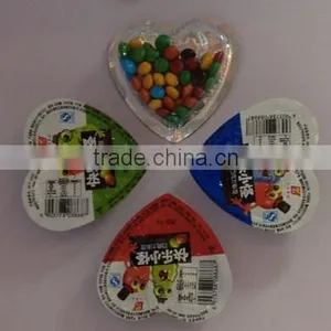 Heart Shape Colorful Crispy Chocolate Beans Candy Stweets thumbnail-2