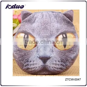 2015 Hot Selling Small Grey Cat Wallet thumbnail-1