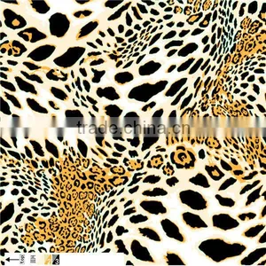96% Polyester 4% Spandex FDY Print Fabric for Garment thumbnail-2