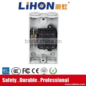 High Voltage White Plastic Water- Prool Junction Box thumbnail-5