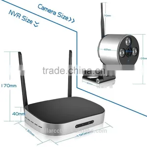 Tollar Vision Wifi ip Camera 720P 1.0 Megap Pixel Security System Kit thumbnail-3