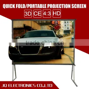 4:3 100 Inch Outdoor Fast Fold View Projector Screen/fast Folding Projector Screen thumbnail-1
