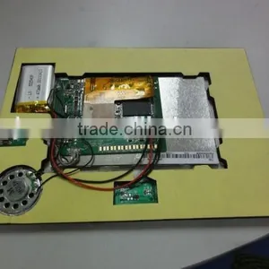 Hot 7 Inch Lcd Video Box Greeting Card Business Booklet With Rechargeable Battery for Christmas Gifts thumbnail-5