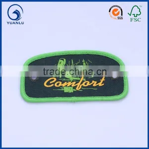 Best Selling Machine Woven Patches for Fashionable Clothing thumbnail-2