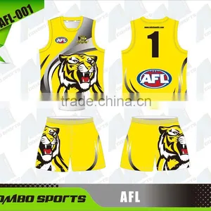Long Sleeved/sleeveless Sublimation Footy Jumper and Shorts thumbnail-1