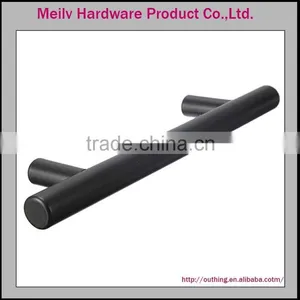 Furniture Hardware Fitting Cabinet Cupboard Black T Bars thumbnail-4