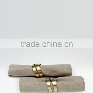 Attractive Design New Design Brass Napkin Ring for Table Latest Design Napkin Holder thumbnail-1