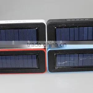 2016 Portable Mini fm Gift Bluetooth Wireless Solar Powered Speaker thumbnail-5