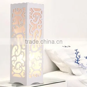 New Beautiful Modern Pure White Carved Pattern LED Light thumbnail-1