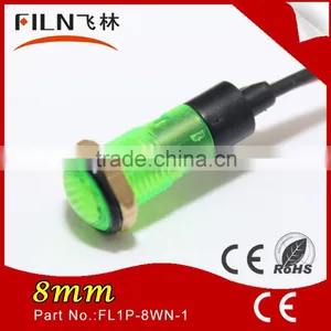 10mm Diameter 120v Conduziu Indicador 220 Volt Led Indicator Light Red Yellow Green Pilot Light on Hot Water Heater thumbnail-2