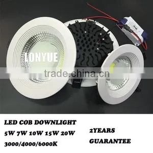 COB LED CEILING LIHGT ALUMINUM LED DOWNLIGHT 5W 7W 10W 15W 20W New Design High Quanlity thumbnail-4