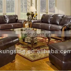 Wooden Carved Sofa Set Designs of India thumbnail-1