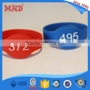 MDSW06 Custom Uhf Rfid Silicone Wristband/passive Nfc Bracelet thumbnail-4