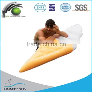 High Quality Inflatable Ice Cream Party Toy Durable Plastic Inflatable Ice Cream Pool Float thumbnail-1