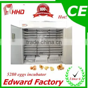 HHD Automatic High Quality and Factory Price High Hatching Rate 5000 Eggs Industrial China Incubator Price CE Approved thumbnail-1