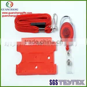 Yoyo Badge Reel id Card Holder Tubular Lanyards thumbnail-1