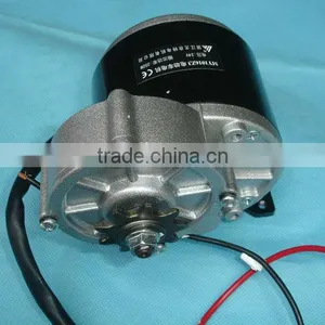 24V 350W Electric Motor W/ Gear 9T Sprocket 24 Volt 350 Watt MY1016Z3 ST11 thumbnail-1