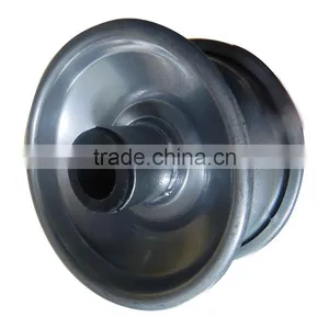 Hand Trolley Steel Flat Rim With or Without Bearing 3.50-4 thumbnail-1