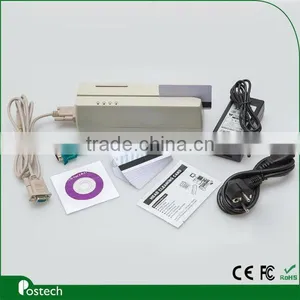MCR200 Lo-co & Hi-Co Track 1, 2 & 3 Magnetic/EMV IC Smart Chip Reader thumbnail-1