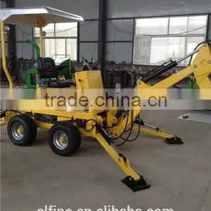 Factory Price Good Performance Gas Powered Gasoline Engine Backhoe thumbnail-2