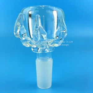 2017 Newest Dragon Claw Bowl Thick Colorful Male Glass Bowl Piece Joint 14.4mm for Glass Bongs Water Pipes thumbnail-2