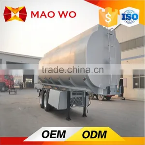 Used 3axles 20m3 Oil Tank Mercedes Trailer Truck and Oil Tank Semi Trailer for Sale thumbnail-4