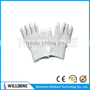 Best Quality ESD Top PU Coated Carbon Fiber Gloves thumbnail-5