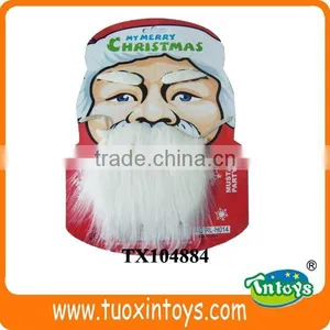 Santa Beard, Santa Claus Beard, Party Fake Beard Moustache thumbnail-1
