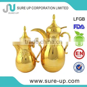 High Quality Brass Double Wall Glass Refill Vacuum Drinking Bottle(JGCT) thumbnail-1