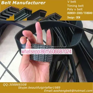 Hyundai Poly v Belt/fan Belt OEM 25212-26021 pk Belt 4PK845 Original Quality Poor Price With Colorful Box thumbnail-5