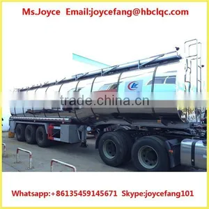 40000liters Fuel Tank Trailer,Aluminum Tanker Trailer Manufacture thumbnail-3