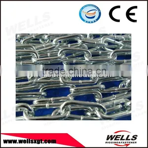 Carbon Steel Long DIN763 Link Chain thumbnail-3