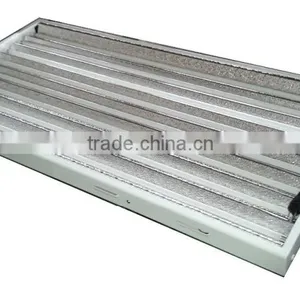 Hydroponic Indoor Grow Light Equipment T5 HO Fluorescent Lamp Tube 2 / 4 Feet 24 / 54 Watt Line Shape Aluminum Reflector Fixture thumbnail-5