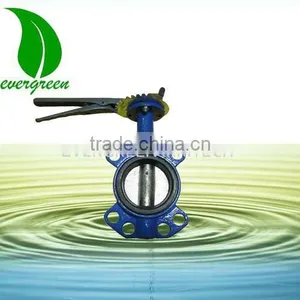 Iron Butterfly Valve With Handle Lever Type thumbnail-1