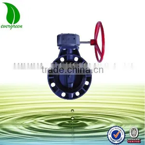 9202 Popular Pneumatic Flange Water Control Butterfly Valve thumbnail-1