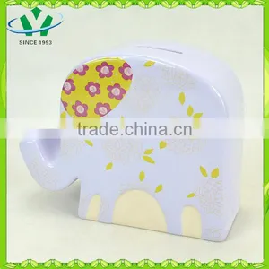 Manufacturer Elephant Shape Ceramic Money Boxes Wholesale thumbnail-4