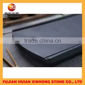 Wholesale!hollow Out Drainage Black Granite Stone Tea Tray With High Quality thumbnail-4
