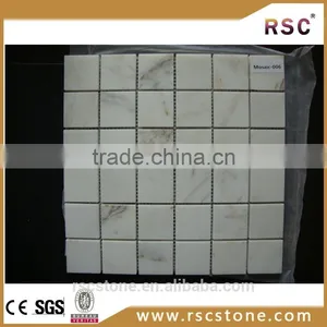 Cheap Marble Mosaic Floor Tile Honed thumbnail-1